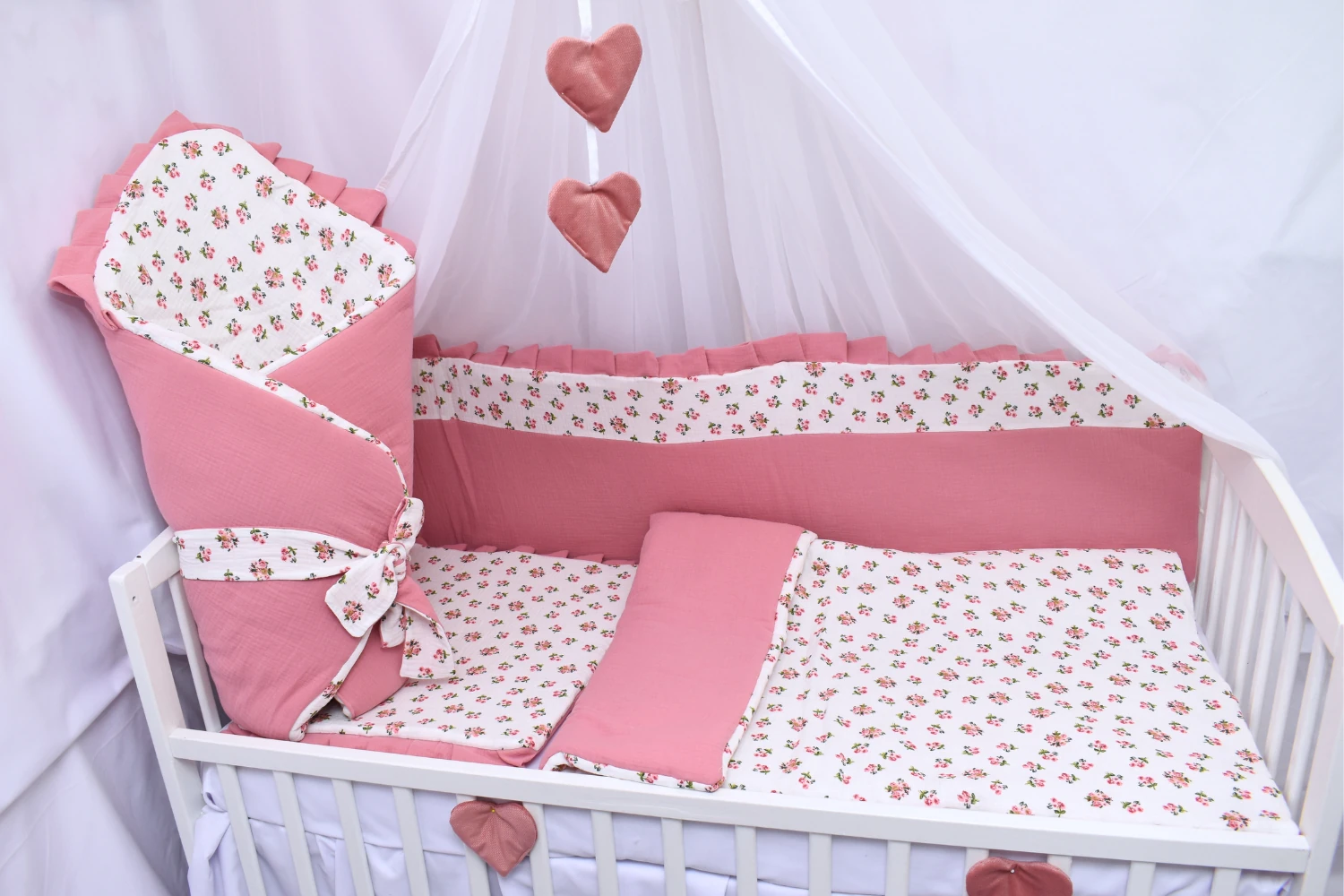 Zestawy do lozeczka z muślinem Sundream