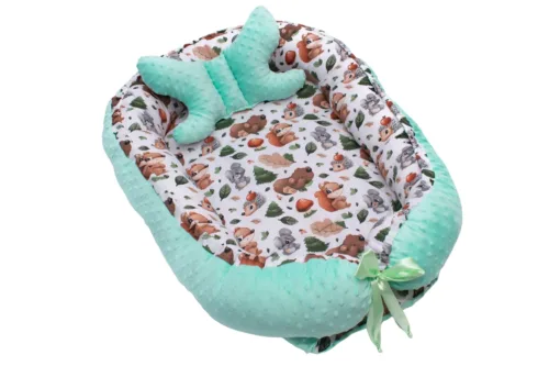 kokon-lesne-zwierzaki-z-mietowym-minky