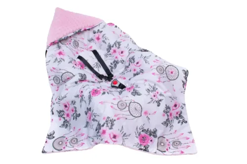 otulacz-do-fotelika-lapacz-snow-minky-rozowe