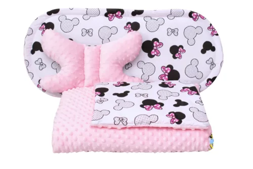 zestaw-do-gondoli-4elementy-glowki-malina-minky-rozowe