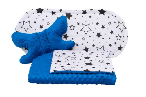 zestaw-do-gondoli-4elementy-gwiazdki-czarne-minky-granatowe