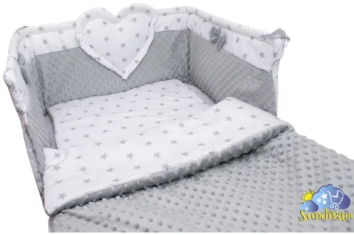 zestaw-do-lozeczka-z-secem-gwiazdki-szare-minky-szare